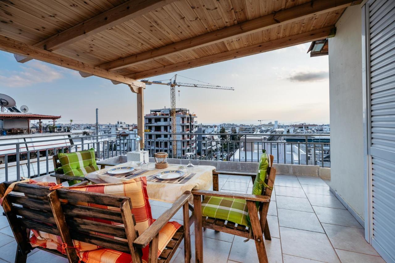 Apartmán Penthouse Of Diamond Atény Exteriér fotografie
